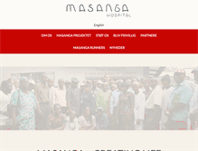 Tablet Screenshot of masanga.dk